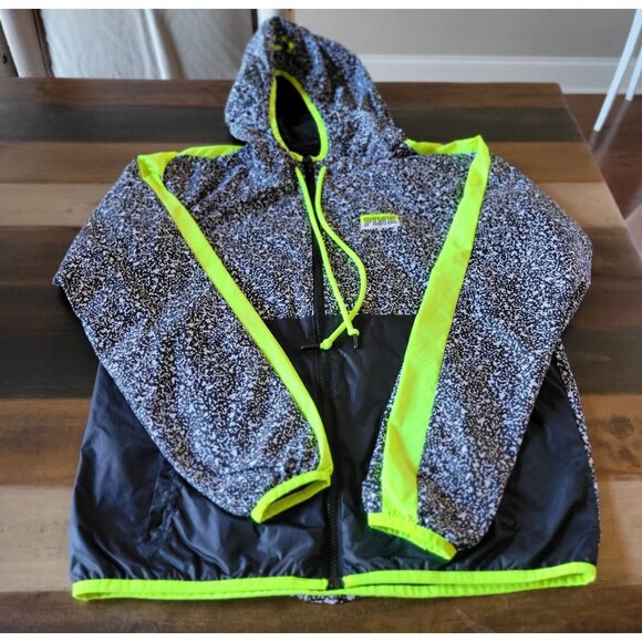 Victoria's Secret PINK Lined Anorak Speckled Hoodie Windbreaker Jacket- XS-S - Picture 7 of 10